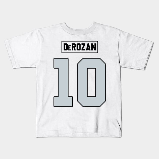 Demar Derozan Kids T-Shirt by Cabello's